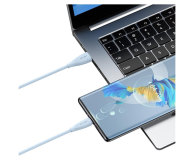 USAMS Kabel Green Series SJ714 18W 3A USB-A do USB-C 1m niebieski - 1568992 - zdjęcie 5